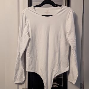 White Crewneck Bodysuit